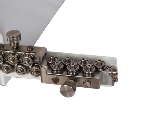 Teflon PVC Silikon Tel Kesme ve Soyma Makinesi Yüksek Verimlilik